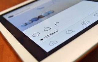 instagram post viewed on iPad